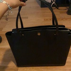 Tory Burch Black Emerson Tote